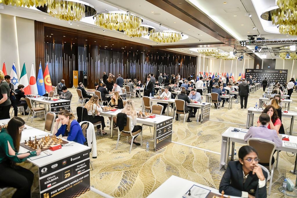 Bakıda keçirilən şahmat üzrə Dünya Kubokunda II raunda start verilib
